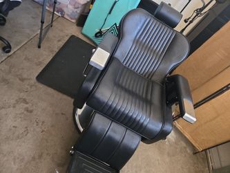 Barber chair & mat
