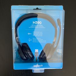 Logitech H390 Wired Headset BRAND NEW SEALED