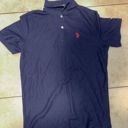 Two Extra Small U.S. POLO ASSN. Shirts Solid Pique Style