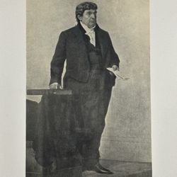 William Holman Hunt PORTRAIT OF JUDGE SHAW Fine Art Print 1908 Vintage Original Boston, MA Printed Collectible ENGLAND ENGLISH ARTIST