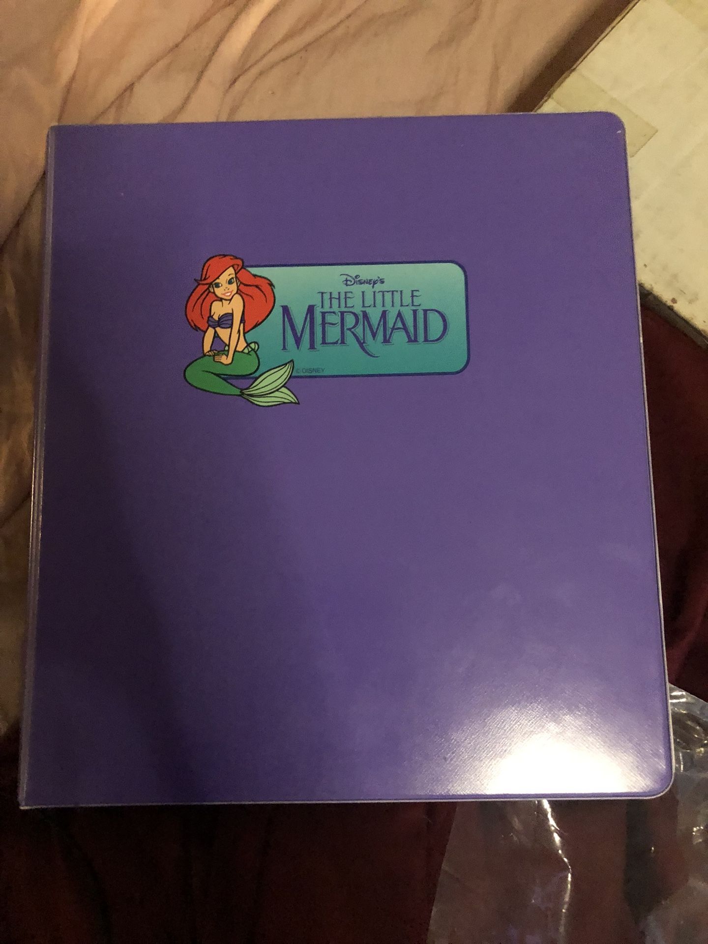 Topps The Little Mermaid Trading Card Binder Set
