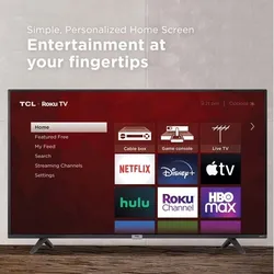 TCL 50" S4 4K UHD Smart TV – Excellent Condition