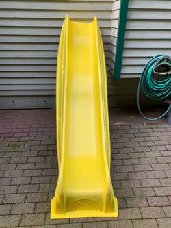 Children’s outdoor play slide
