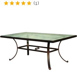 Dining Table ( Outdoor/ Indoor) White Finish