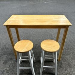 Table With Stools