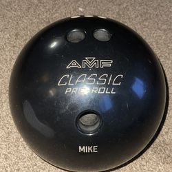 AMF Classic Pro Roll Bowling Ball 14lbs Used Pre Owned Vintage Classic Heavy