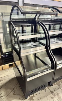 🧊NEW Polarman 25 9/10" Refrigerated Air Curtain 2 Compartment Merchandiser Commercial NSF