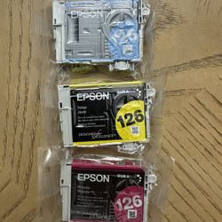 Epson 126 Standard-capacity Color Multi-pack Ink Cyan, Magenta, Yellow Ink