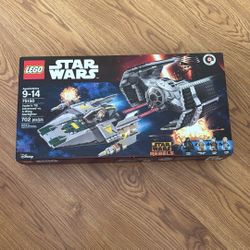 Lego Vaders Tie Advanced Vs A Wing Star fighter