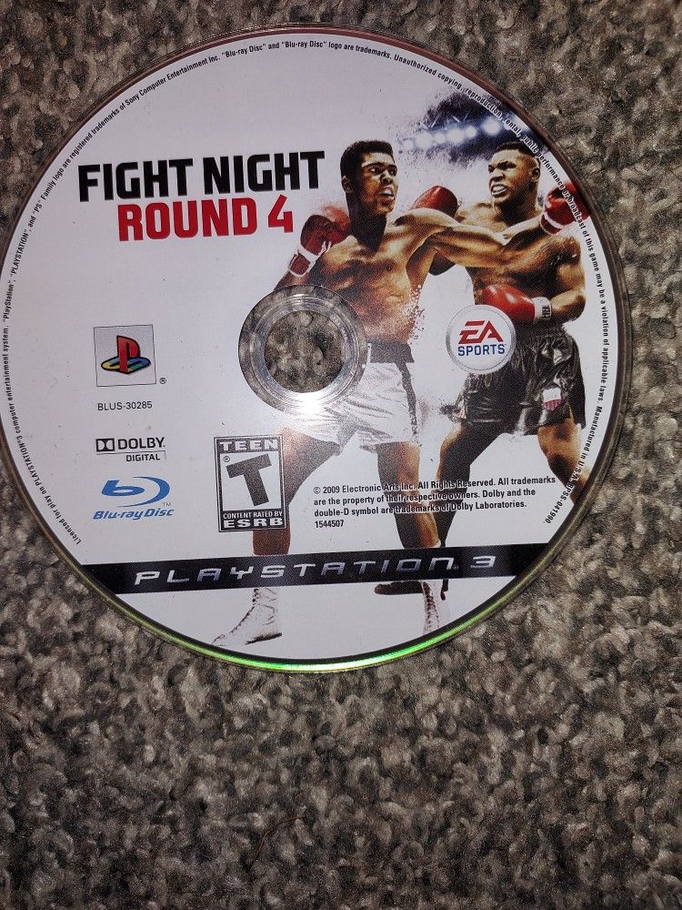 Ps3 Playstation Three Fight Night Round 4 Boxing