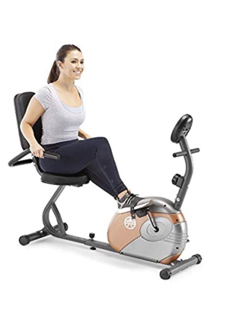 Marcy Recumbent Exercise Bike with Resistance ME-709 (like new; bought for $155)
