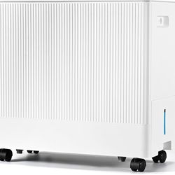 35 Pints Dehumidifier for Basement with Drain Hose,3000 Sq.Ft Dehumidifiers for Home,With 24-Hour Timer Function,Automatic Defrost,Multiple Dehumidifi