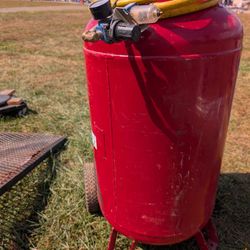 Air Compressor Expansion Tank With Gauges