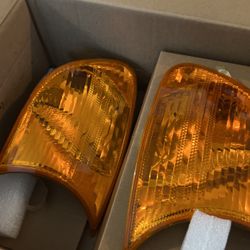 Pair Signal Amber Indicador For BMW 02—06