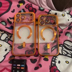 Iphone 17 Pro & Pro Max Phone Case Orange 