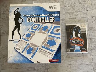 Dance Dance Revolution Controller And Game