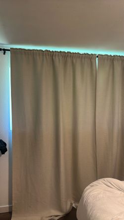 Black Out IKEA Curtains