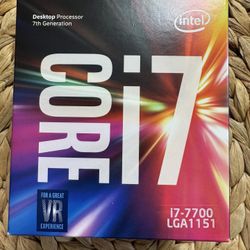 Intel Core i7-7700 7th Gen 3.6GHz 8MB 4-Core LGA1151 Desktop Processor