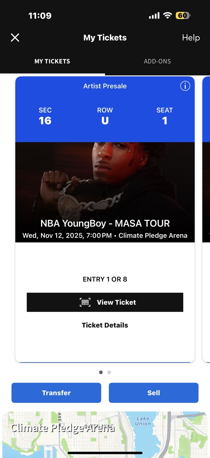 NBA YoungBoy Seattle Show
