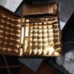 1940 Cigarette Case And Lighter