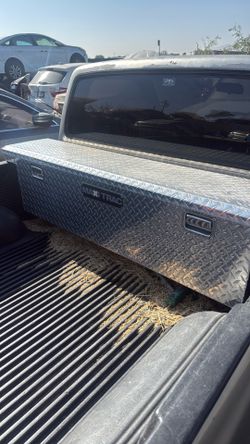 Small aluminum toolbox