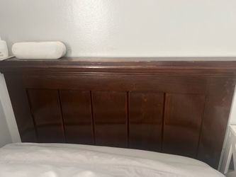 Twin size bed frame and mattress