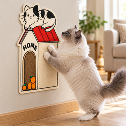 Cute Cat Scratching Wall Pad – 3 Designs
