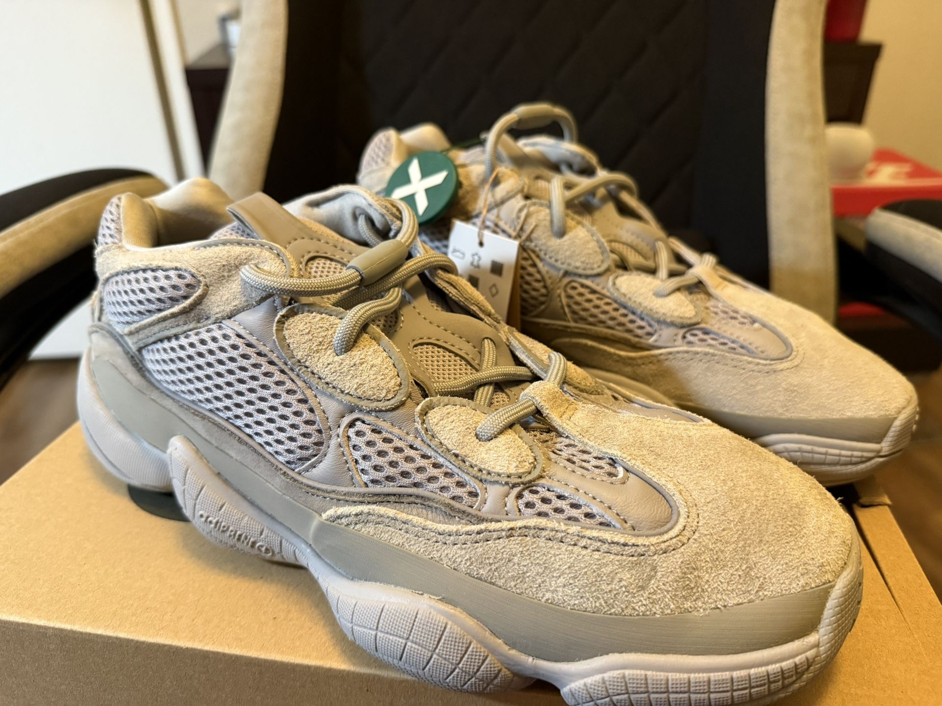 Adidas Yeezy 500 Stone Salt Men’s Size 10.5 Brand New DS