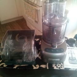 Cuisine 8 Cup Food Processor. Brand New Has All Parts 
