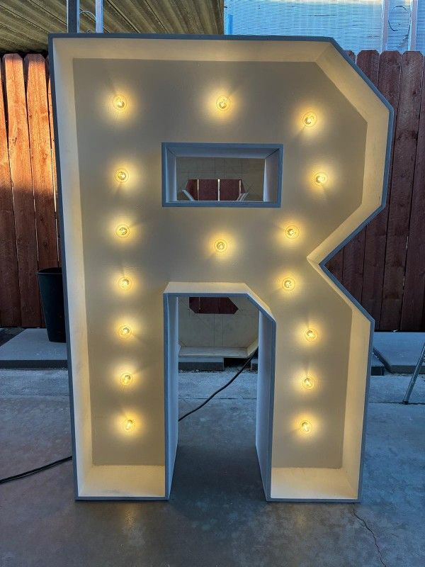 Mr&Mrs Wood Letters For SALE Need Gone ASAP