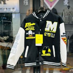 Pro Standard Mens College Classic Chenille Varsity Jacket