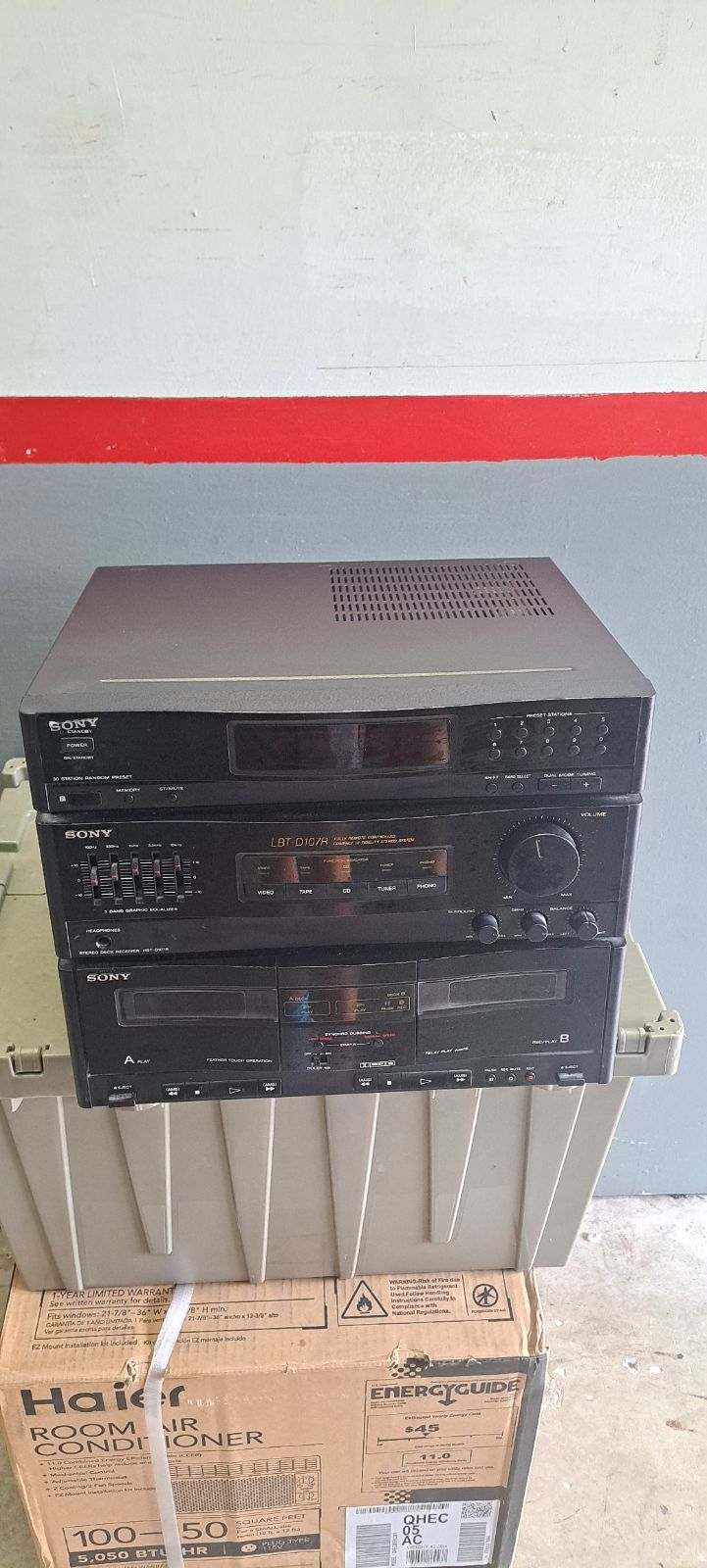 READ DESCRIPTION — Sony LBT-D107R Stereo System