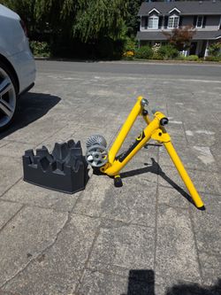 CycleOps bike trainer