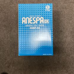 ANESPA   DX   Mineral Ion Water .m/n ANSP-02 (Brand New)