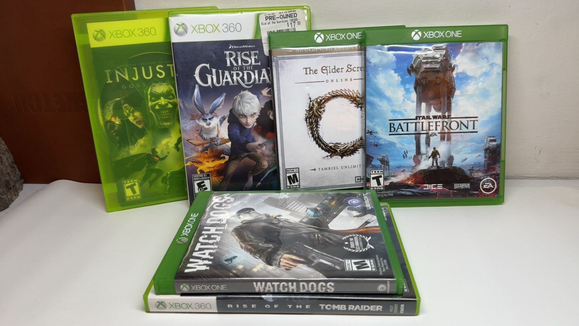 Xbox 360 and Xbox One Game Disc Lot