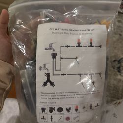 Diy watering saving system kit