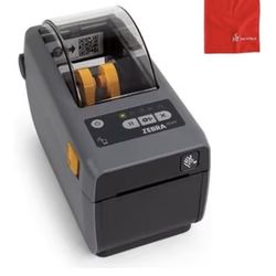 Zebra Technologies ZD411 Printer - Direct Thermal 203DPI - Modular Connectivity - BTLE5 - EZPL - with Cleaning Cloth   SL590