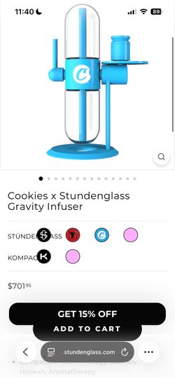Cookies Stundenglass