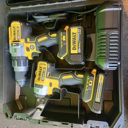 DEWALT DRILL/IMPACT KIT BRUSHLESS