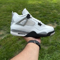 Jordan 4 Retro White Cement GS