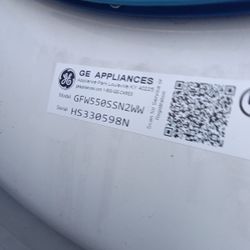 GE Front Loader Washing Machine 