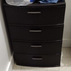 Plastic Storage Dresser