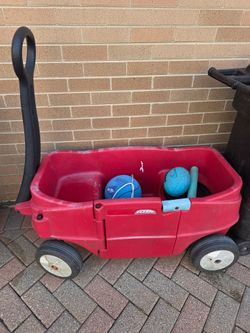 2 pulling kid wagons, work great. Clean - Highland Park
