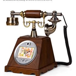 FiayaCom Video Audio Guest Book Wedding Phone,1080P HD Video Phone Guestbook, Preserve Your Special Occasions, Ideal for Wedding Bridal Shower, 