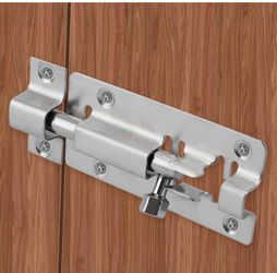 30 Pack 3 Inch Barrel Bolt, Stainless Steel Slide Lock, Thickened Door Latch Slide Latch Lock with 120 Mounting Screws, Sliding Latch Hardware for Doo