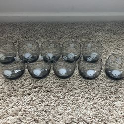 Parma Hts - Cleveland Browns 1970”s Shell Gas Station Glasses - $ 4 Each 