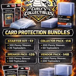 Trading Card Sleeves and Toploaders