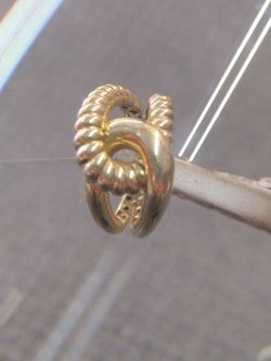 Free-Form Gold Ring