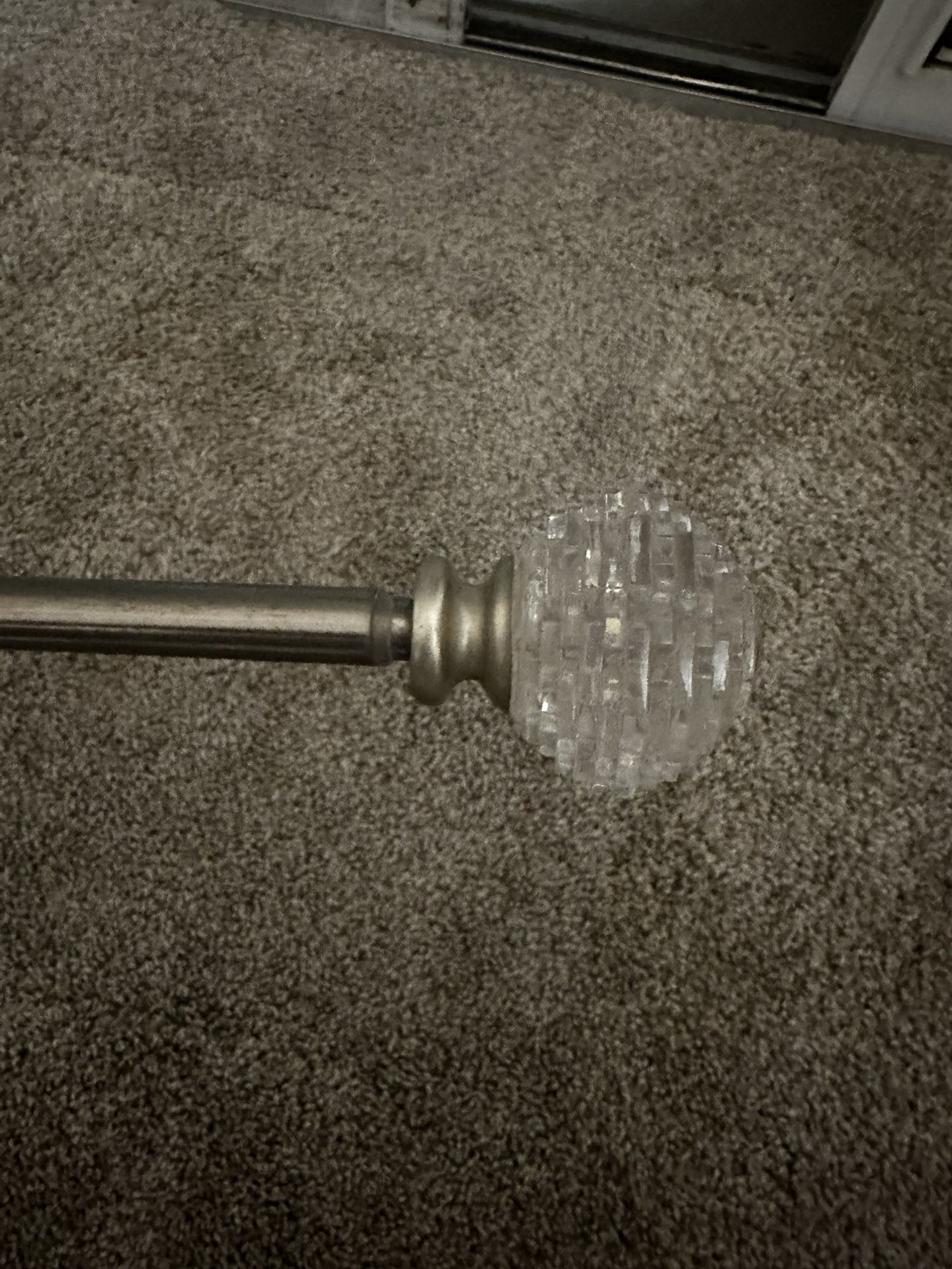 Curtain Rod 55”-106” Brackets Included