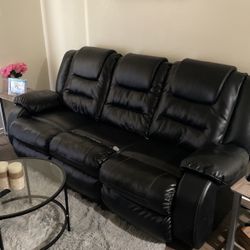 Black Leather couch